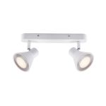 Nordlux Eik 2 Spot Metal White | Suitable for 2x GU10