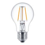 Philips Corepro LED Bulb E27 Pear Clear 4.3W 470lm - 827 Extra Warm White | Replaces 40W