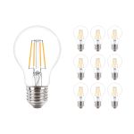 Multipack&#x20;10x&#x20;Philips&#x20;Corepro&#x20;LED&#x20;Bulb&#x20;E27&#x20;Pear&#x20;Clear&#x20;4.3W&#x20;470lm&#x20;-&#x20;827&#x20;Extra&#x20;Warm&#x20;White&#x20;&#x7C;&#x20;Replaces&#x20;40W