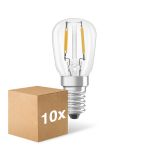 Multipack 10x Ledvance Special LED E14 Tube one-handed Filament Clear 1.3W 110lm - 827 Extra Warm White | Replaces 12W