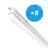 Multipack 8x Noxion Batten Click Reflector LED T8 | Suitable for 2x 150cm LED Tube