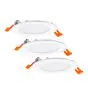 Ledvance LED Downlight Slim Set 3x8W 550lm - 830 Warm White | 120mm - Cutout 105mm