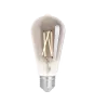 WiZ Smart LED E27 Edison Filament Smoke 6.5W 400lm - 820-850 Tunable White | Dimmable - Replaces 35W