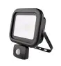 Noxion LED Floodlight Beamy G2 Black 10W 900lm 120D - 830 Warm White | IP65 - Motion Sensor - Symmetrical