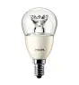 Philips MASTER LED Lustre E14 Ball Crown Clear 6W 470lm - 822-827 Dim To Warm | Dimmable - Replaces 40W