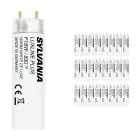 Multipack 25x Sylvania Luxline Plus T8 18W - 830 Warm White | 60cm