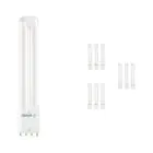Multipack 10x Ledvance Dulux-L LED 8W - 830 Warm White | Replaces 18W